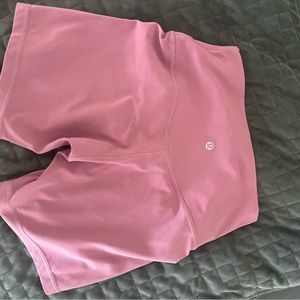6in Lululemon Biker Shorts